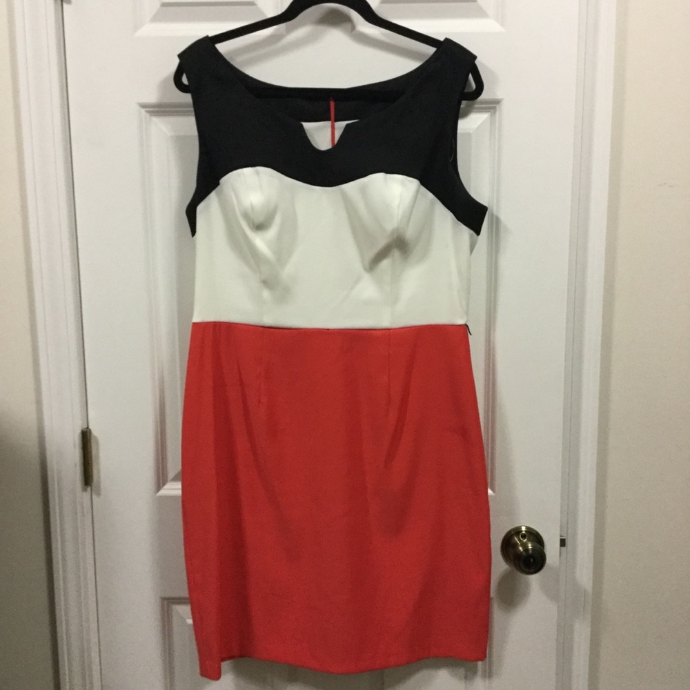 Colorblock Shift Dress